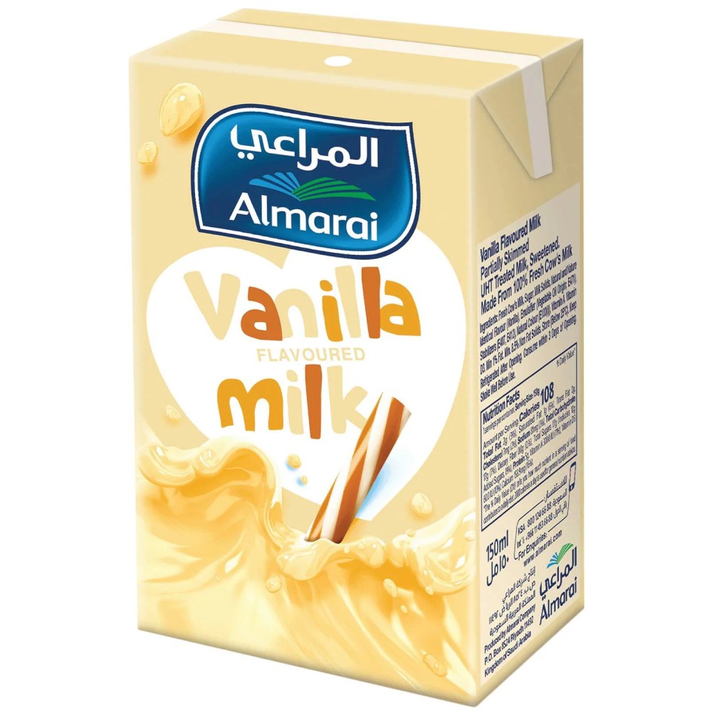 المراعي حليب فانيلا 150 مل
